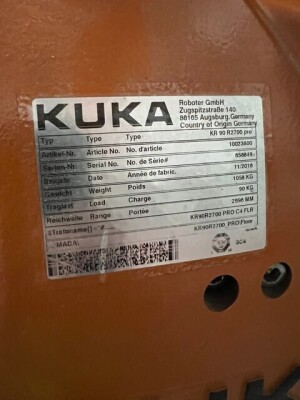 Kuka 6-Axis Robot KR90 - 2