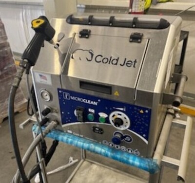 Cold Jet Dry Ice Blasting & Cleaning Machine
