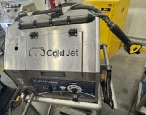Cold Jet Dry Ice Blasting & Cleaning Machine