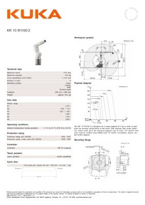 Kuka 6-Axis Robot KR10 - 4