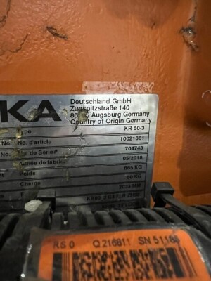 Kuka 6-Axis Robot KR60-3 - 2