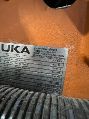 Kuka 6-Axis Robot KR60-3 - 2