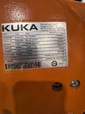 Kuka 6-Axis Robot KR90 - 2